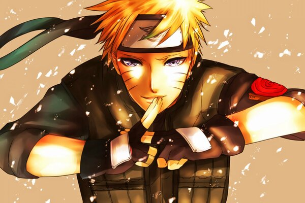 Uzumaki Naruto - the main character of the manga Naruto 