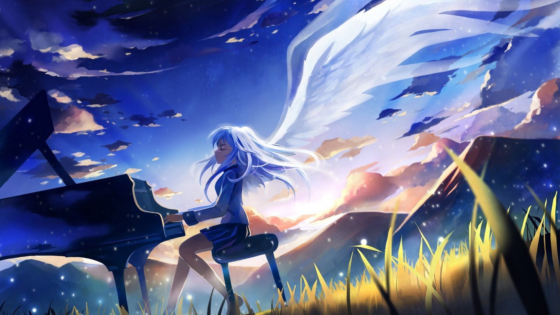 anime anielskie rytmy angel beats kanade tachibana