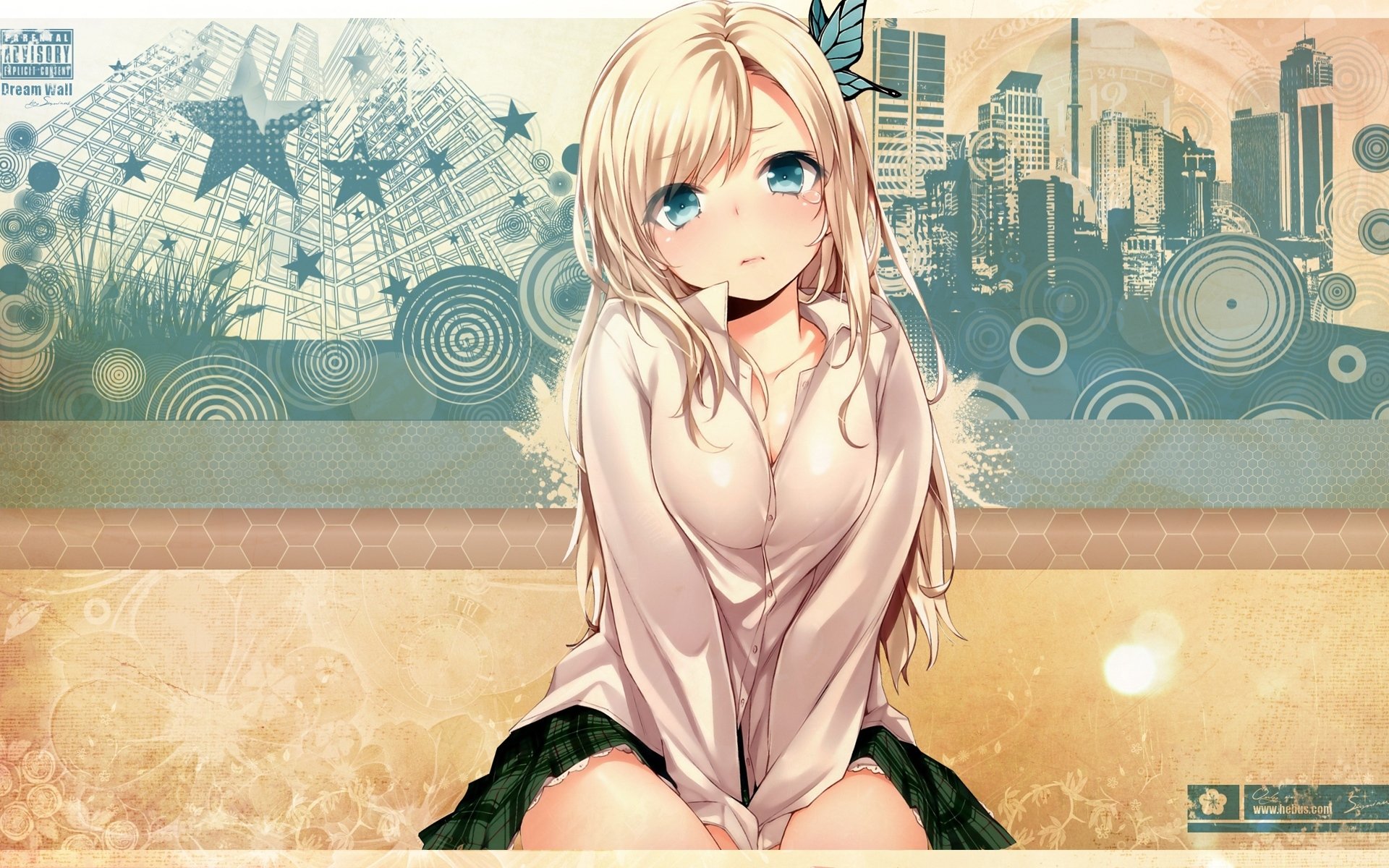 fille sena kashiwazaki sena kashiwazaki regard yeux bleus embarras uniforme scolaire j ai peu d amis boku wa tomodachi ga sukunai