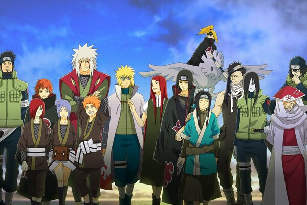 Anime Naruto todos los personajes