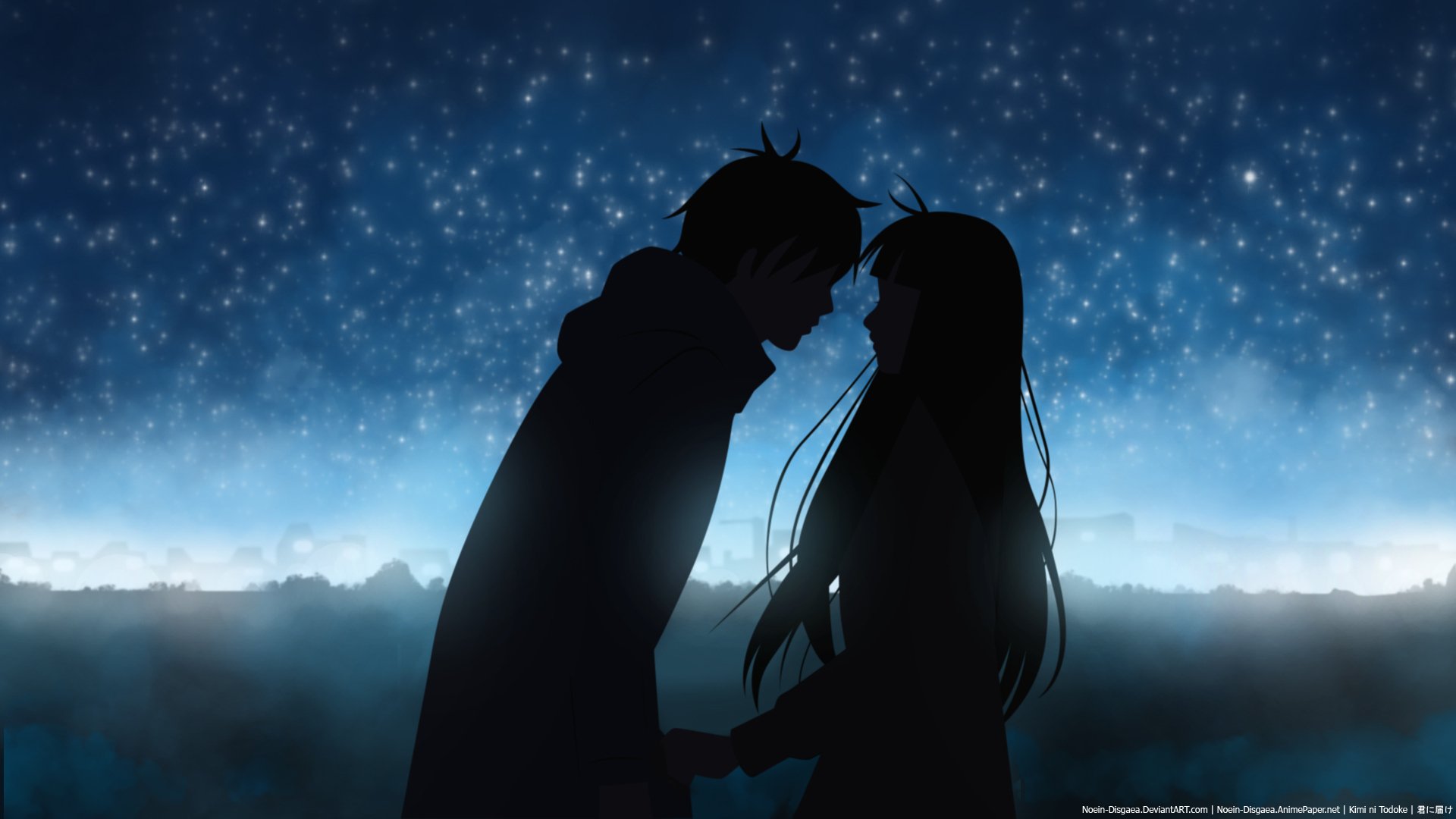 kimi p todoke deux silhouettes