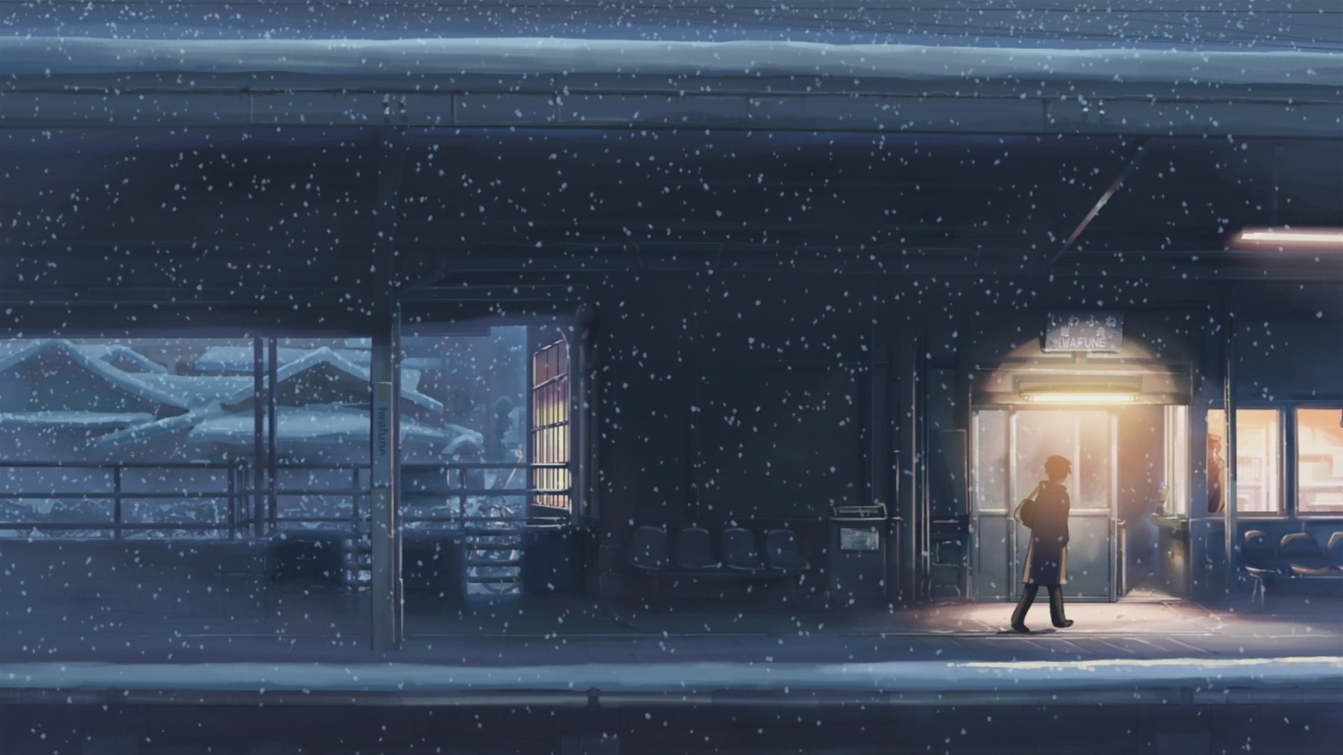 5 centimeters per second snow station