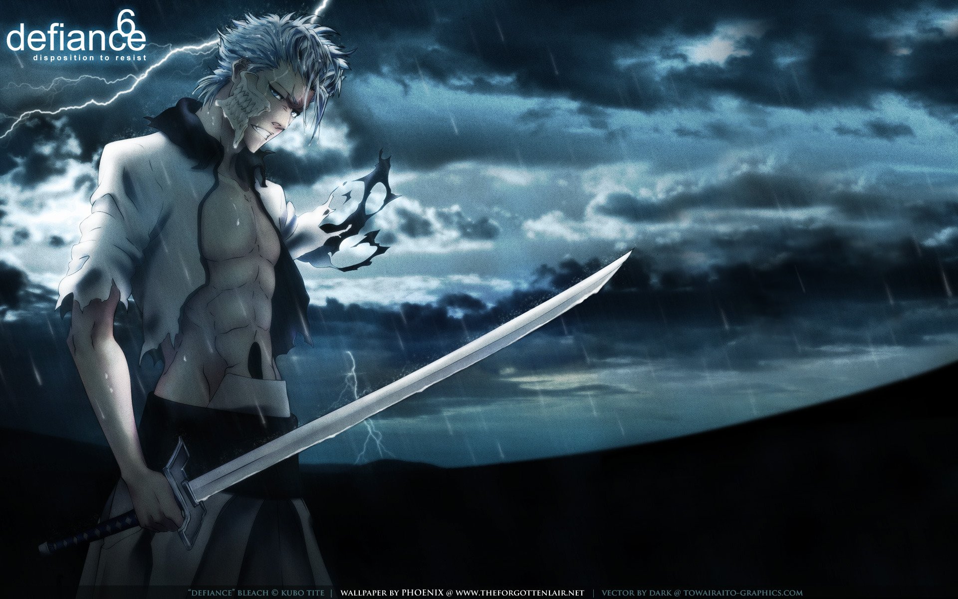 anime bleach rain arrankar grimmdzhou