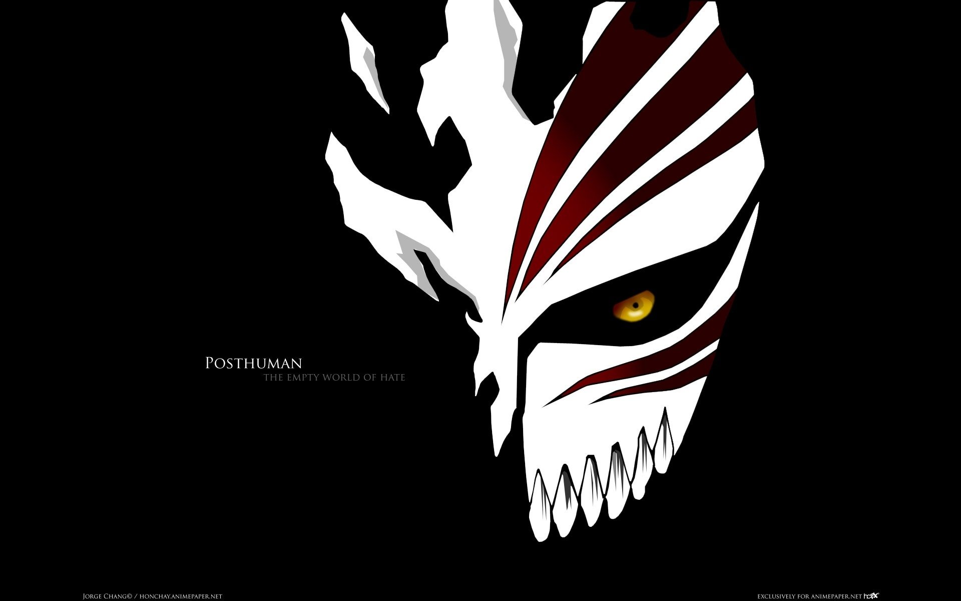 anime bleach mask blank