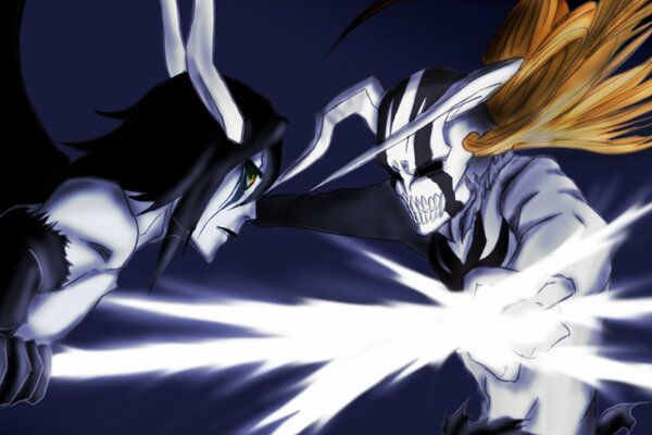 Battle of the anime arrancar ulkiorra