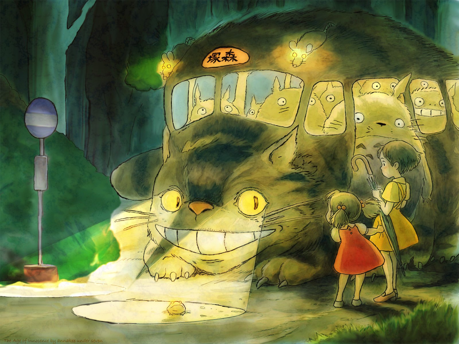 my neighbor totoro hayao miyazaki may satsuki catbu