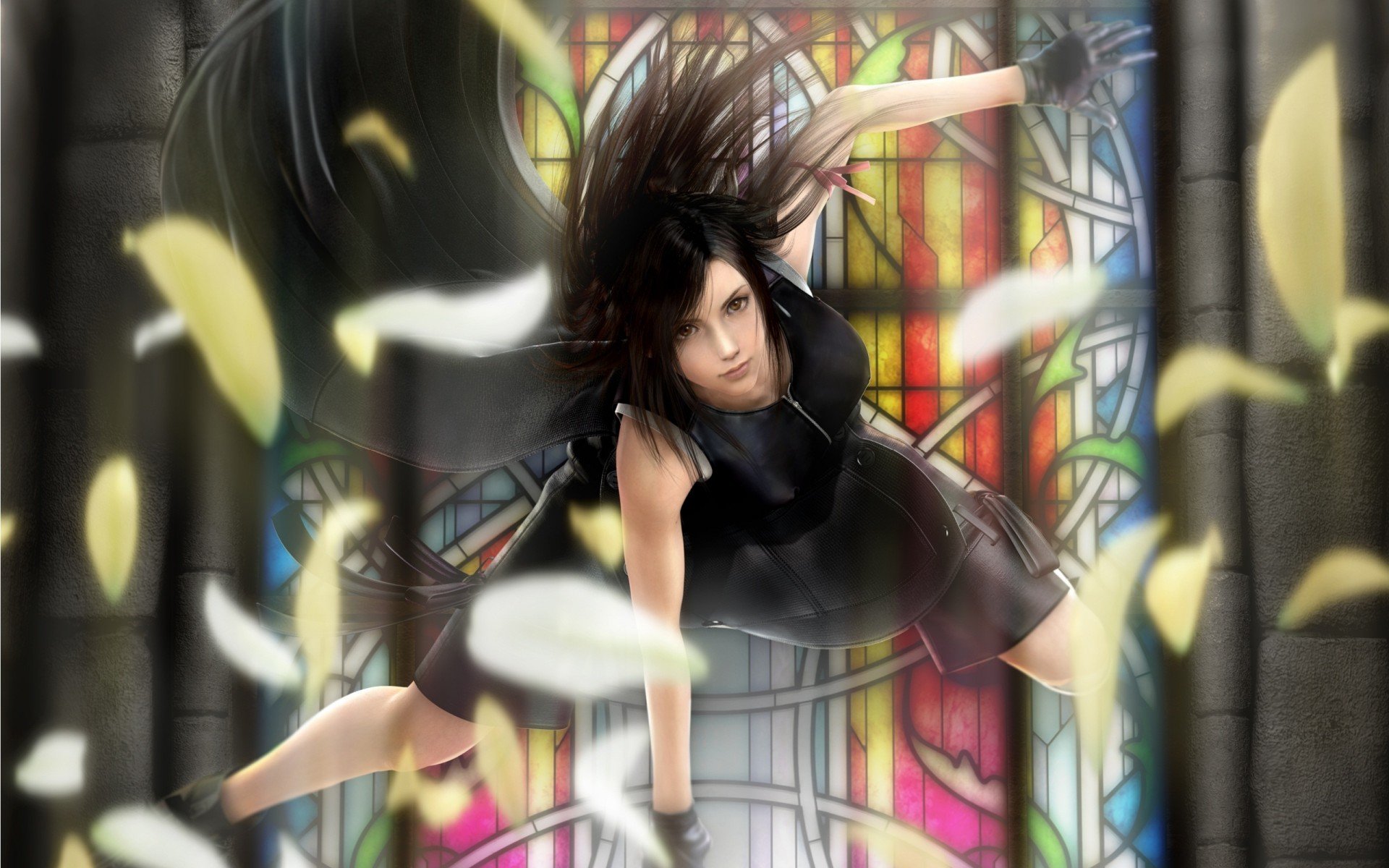 ff7 final fantasy 7 bambini dell avvento final fantasy 7 ragazza tifa lockhart