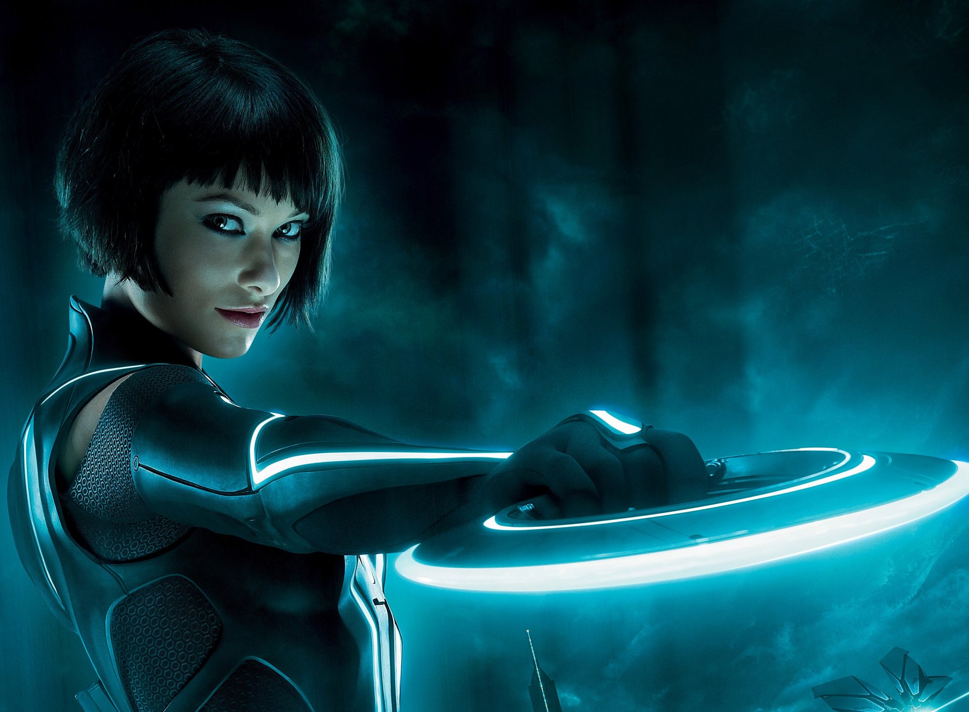 olivia wilde tron the disc olivia