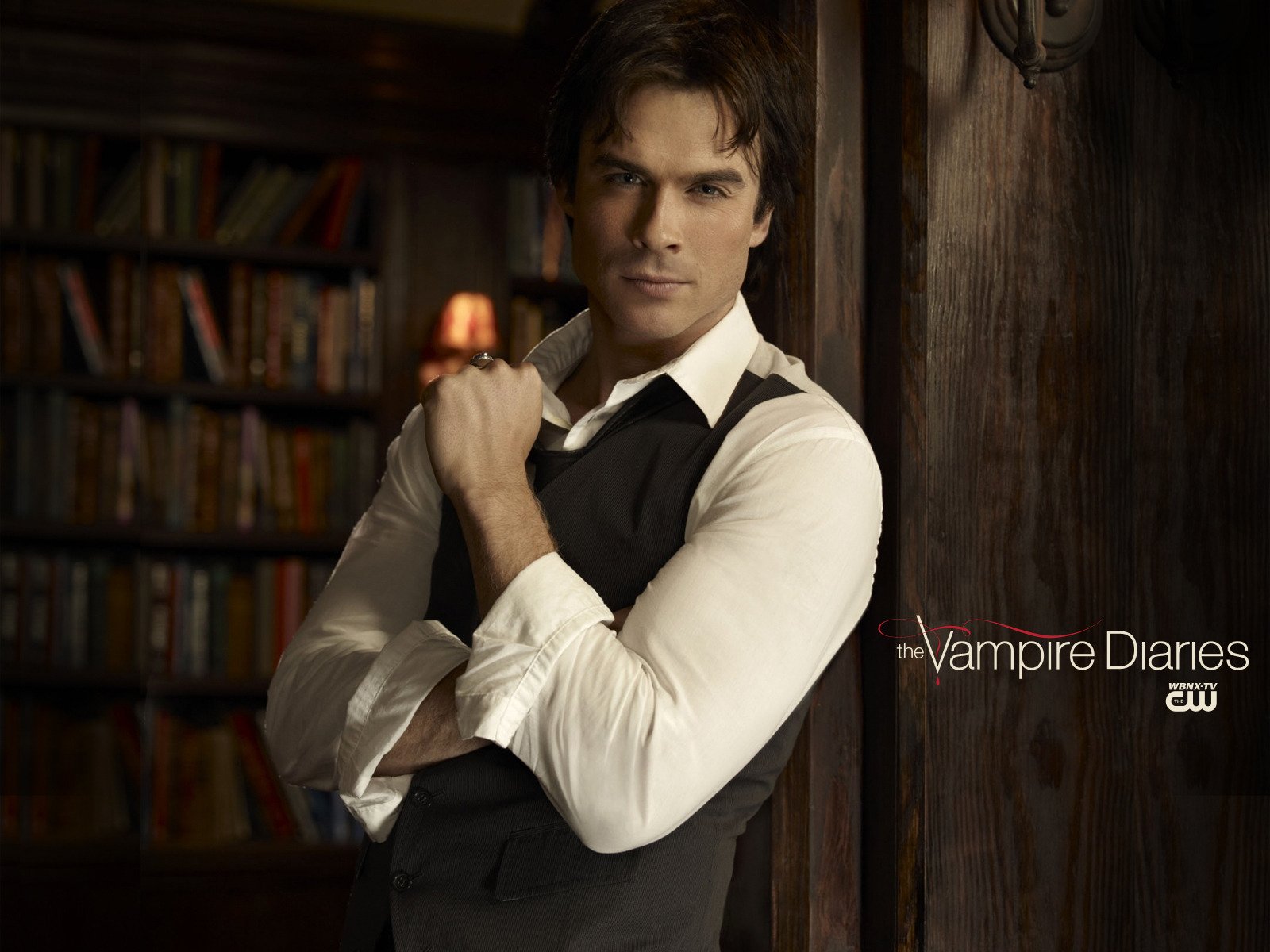 vampire diaries série télévisée 2010 damon salvator ian somerhalder