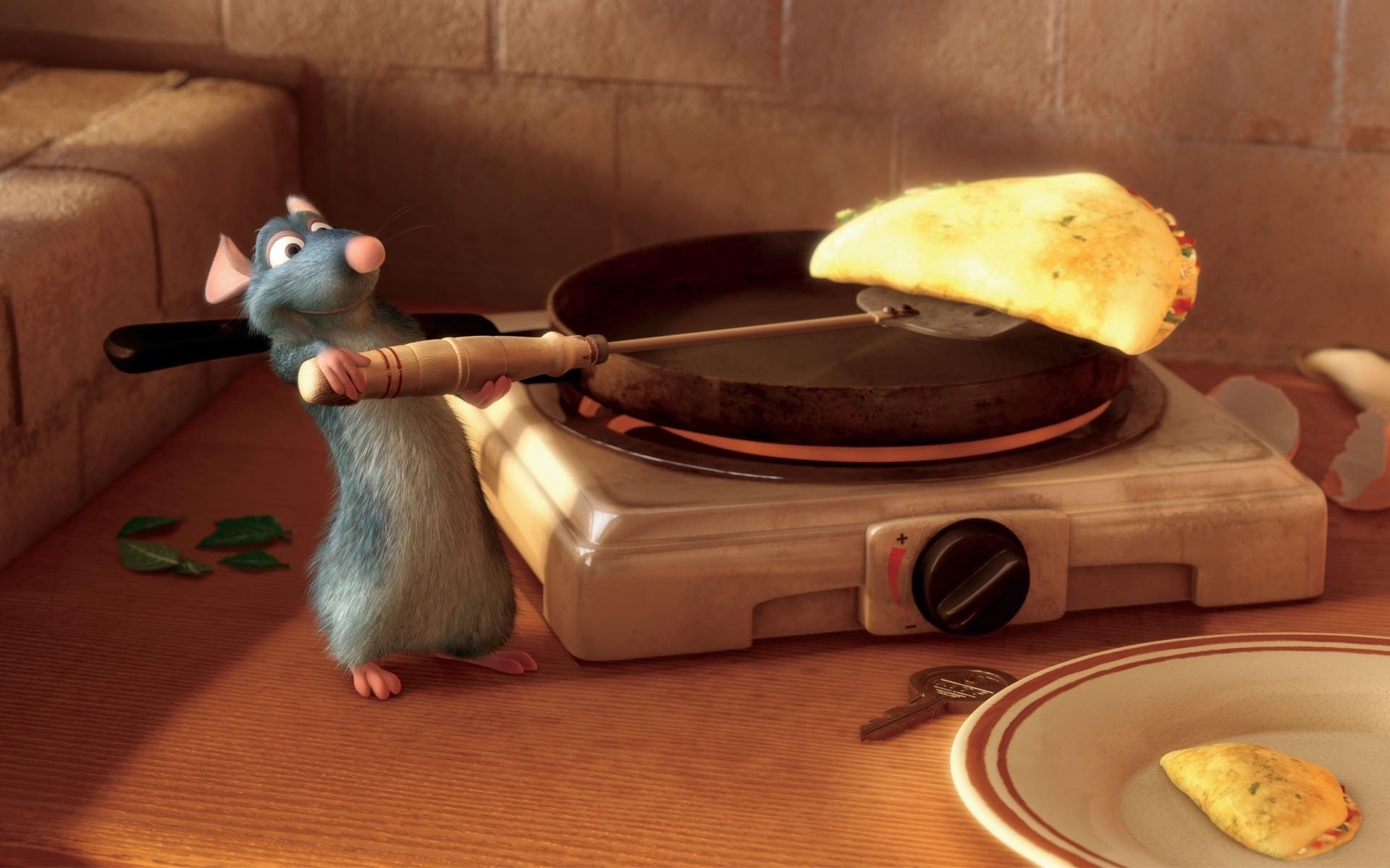 ratatouille cartone animato cucina pancake