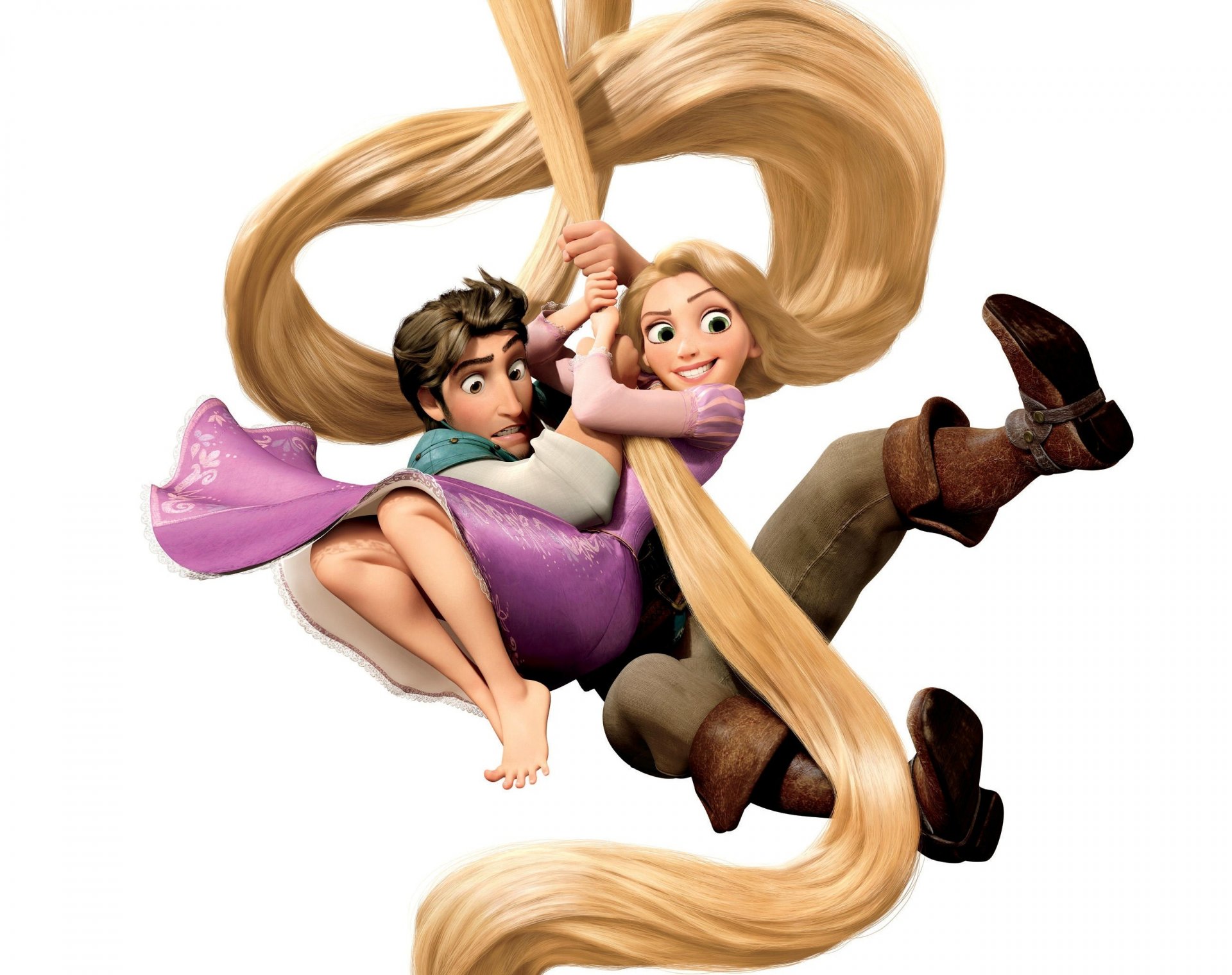 rapunzel: tangled rapunzel flynn rider flynn capelli tangled principessa ladro