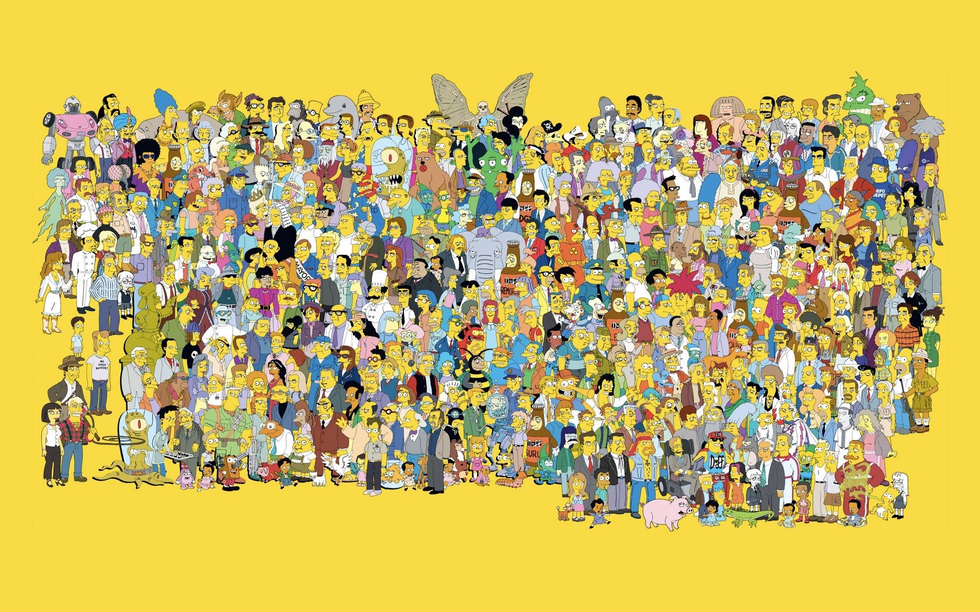 i simpson tutti personaggi