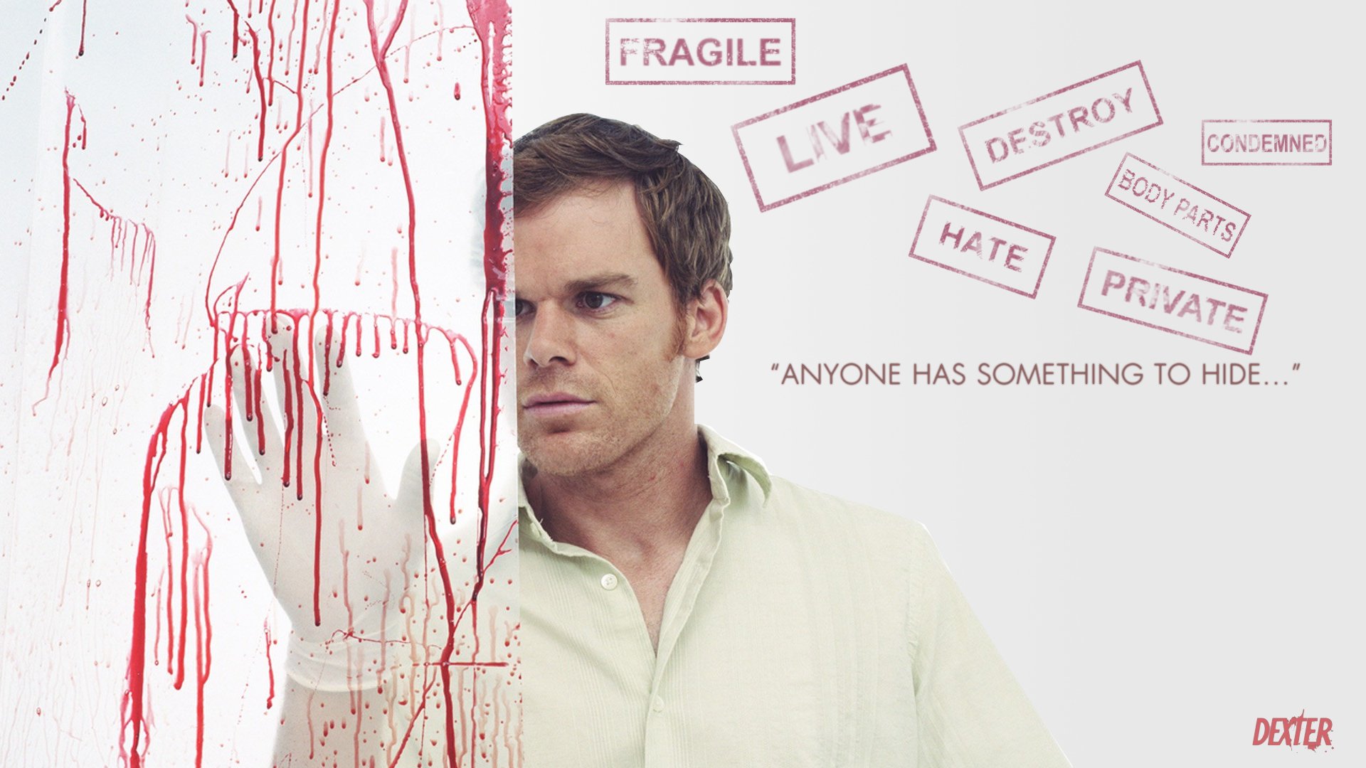 dexter maníaco serie de televisión sangre asesino michael c. hall