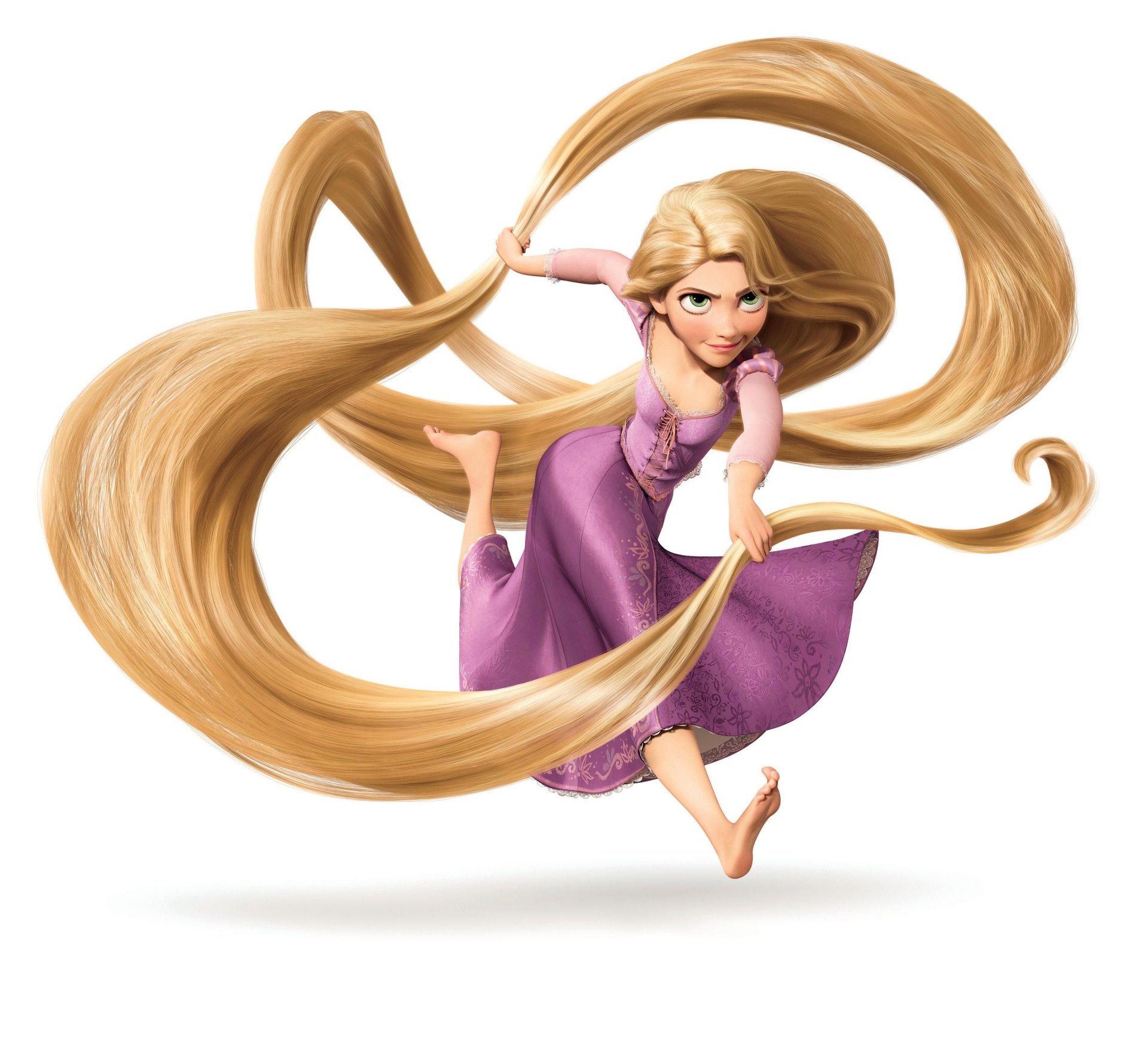 rapunzel hair girl