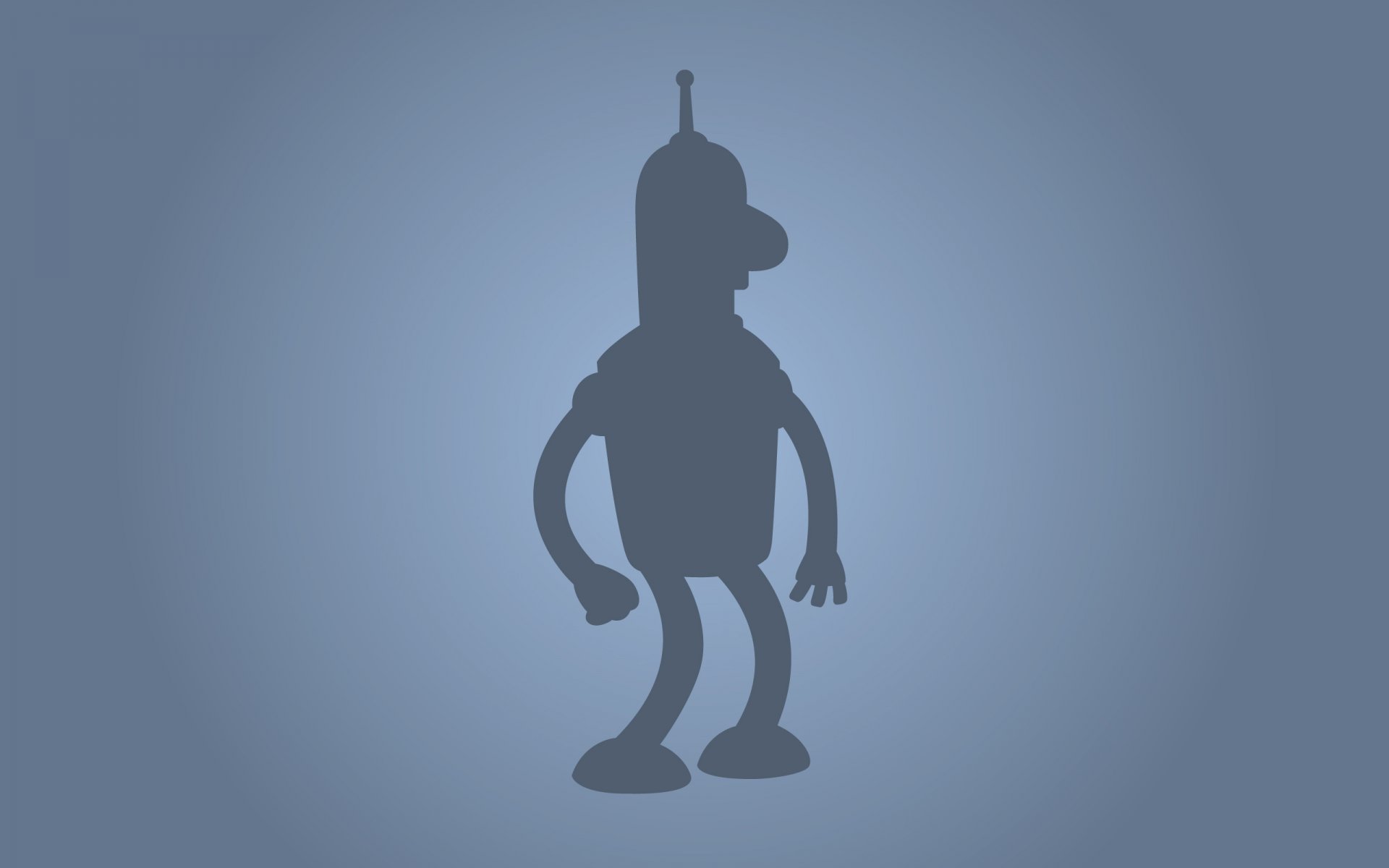 futurama bender silhouette to kill all people