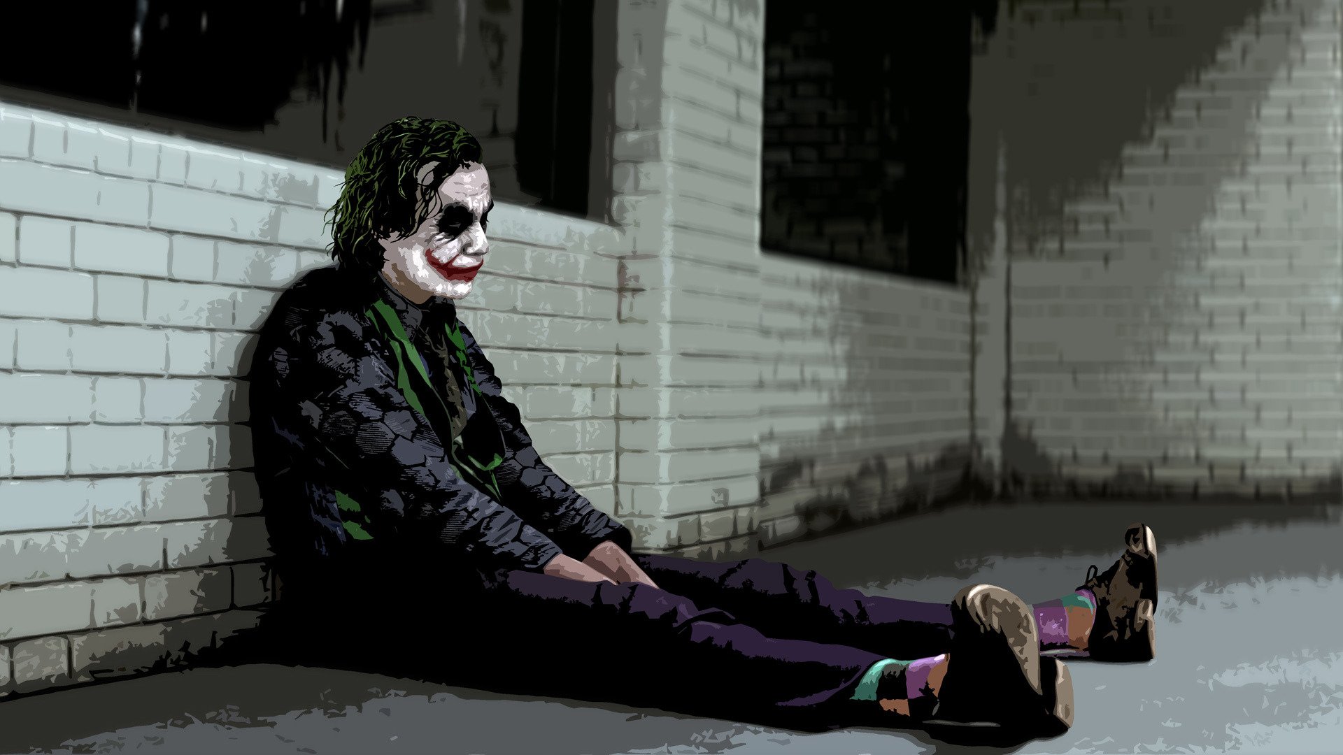 dunkler ritter joker heath ledger