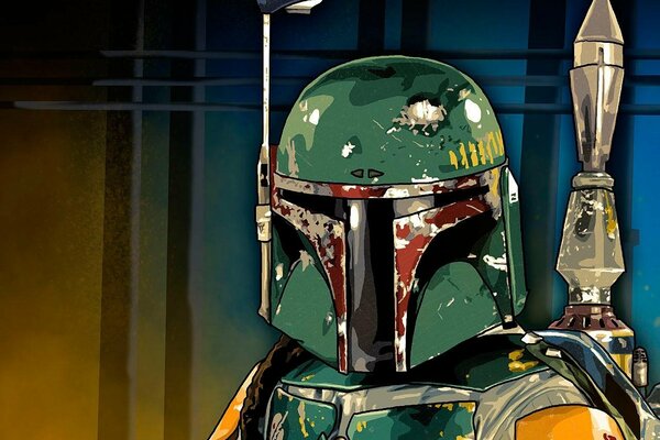 Mercenario boba Fett de Star Wars