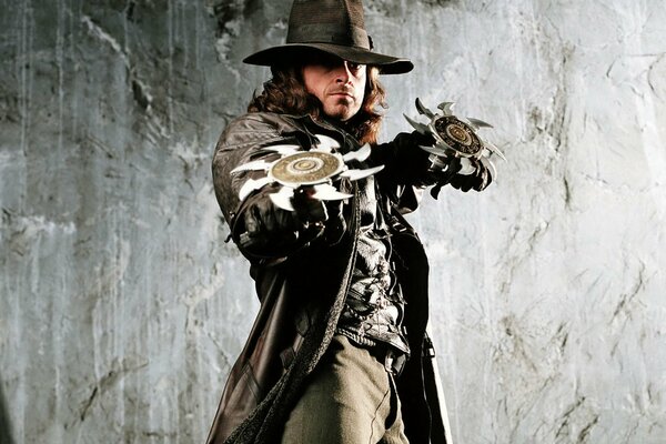 Der Held des Films Van Helsing