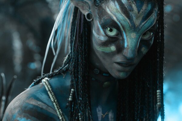 Fille Navi du film avatar