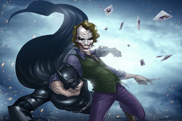 Art Batman kontra Joker