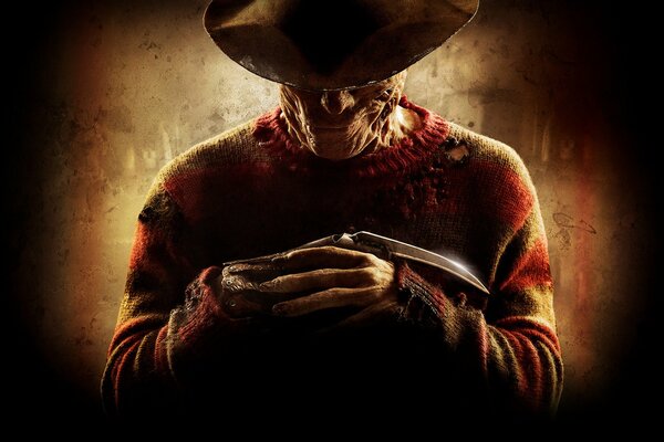 Freddy Krueger en attente d une victime