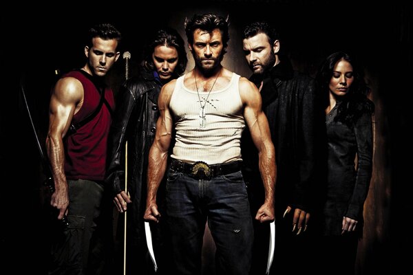 Wolverine x-Men avec d autres héros
