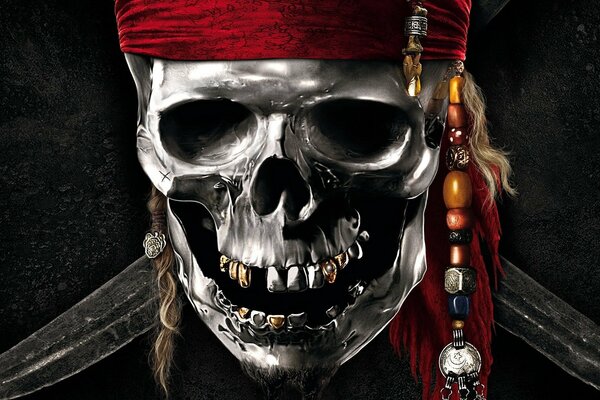 Cranio dei Pirati Dei Caraibi