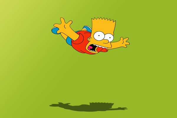 Cadre de la série télévisée d animation les Simpson
