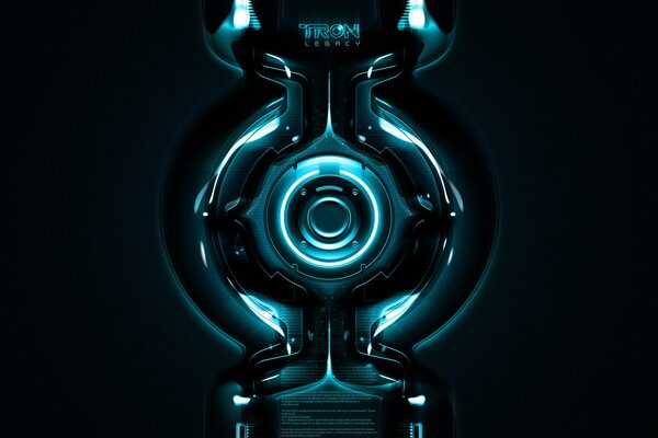 A shot from the movie Tron: Legacy 