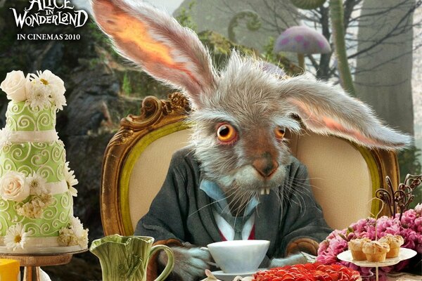 Le lapin d Alice au pays des merveilles