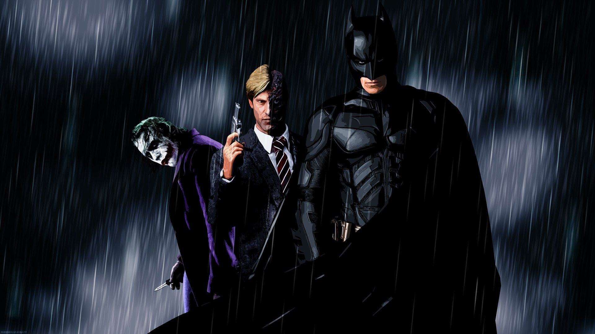 batman nero cavaliere joker