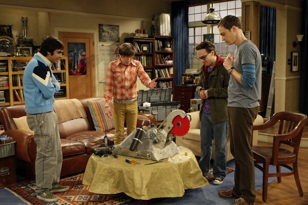 The Big Bang Theory a frame from the movie