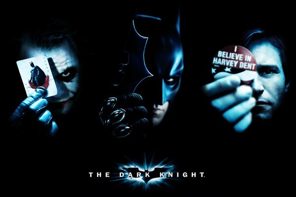 The Dark Knight. Batman and the Joker