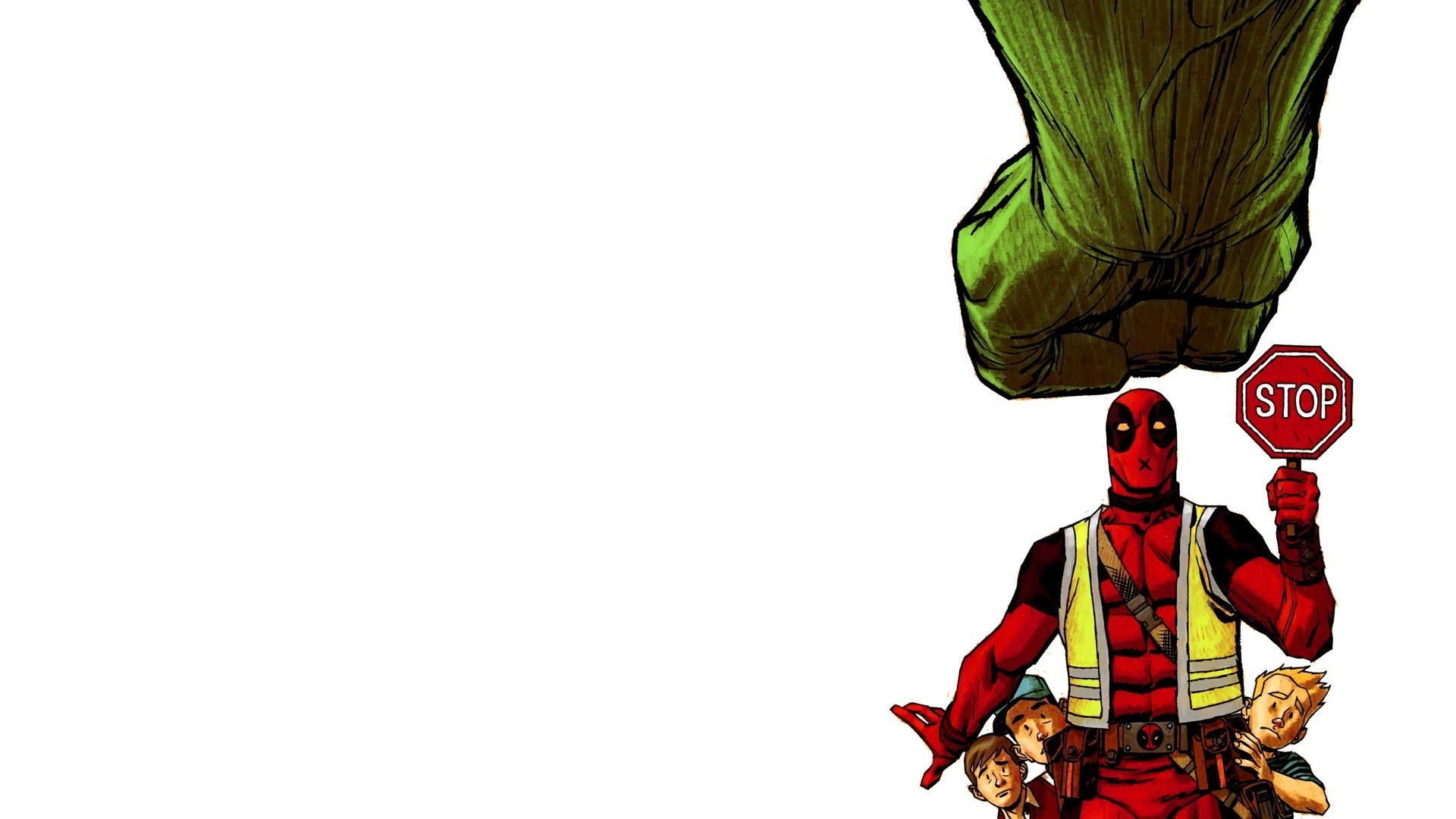 cómics deadpool wade wilson hulk detener marvel detener