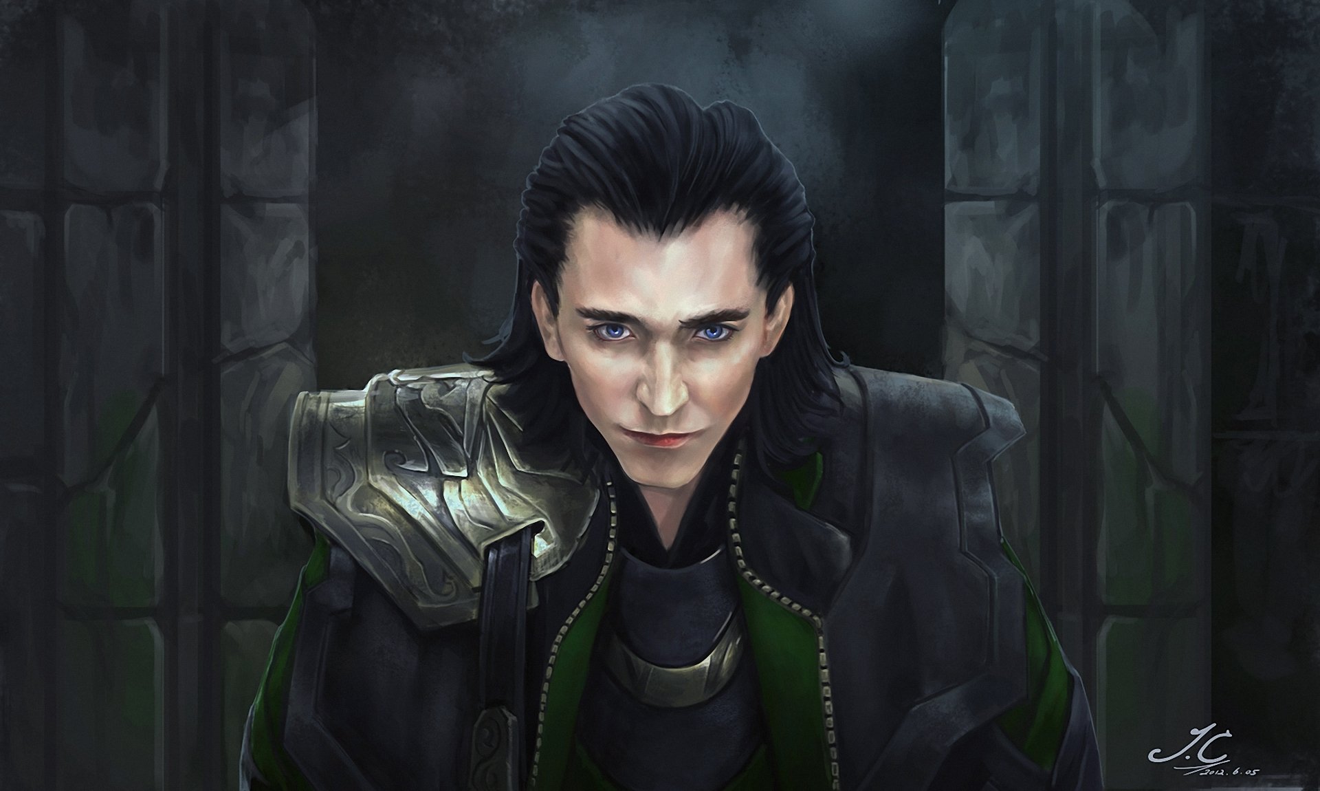 art loki avengers homme mal