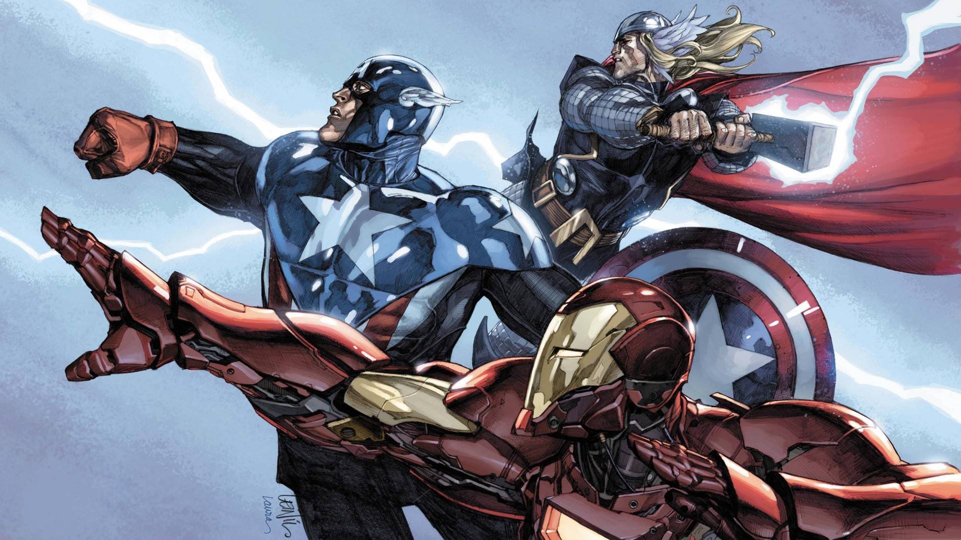 avengers captain america thor iron man team