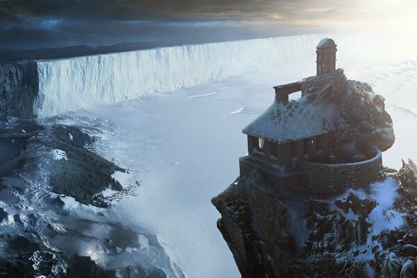 Sergey Musin: casa su una roccia innevata dal gioco del trono