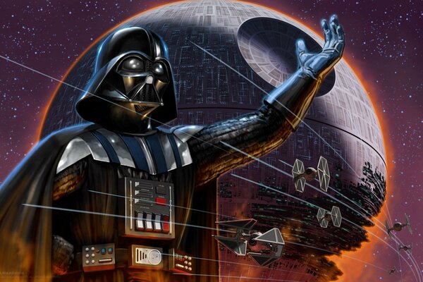 Bild von Darth Vader aus Star Wars