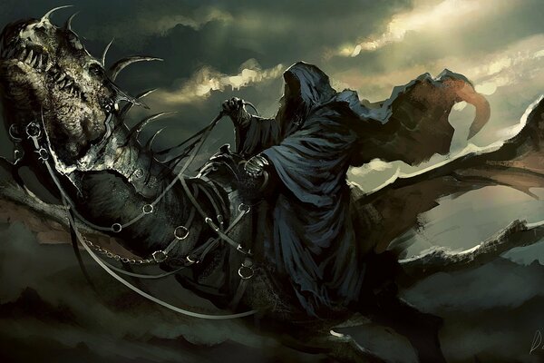 Il Signore degli anelli: Nazgul il cavaliere incappucciato