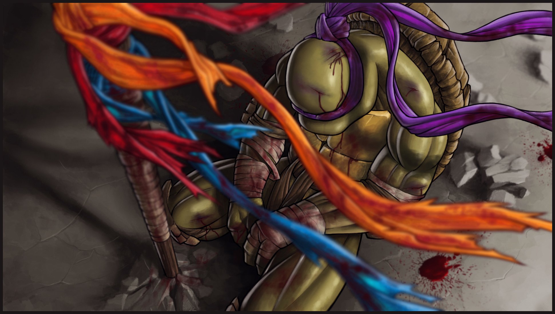 teenage mutant ninja turtles donatello hero fiction