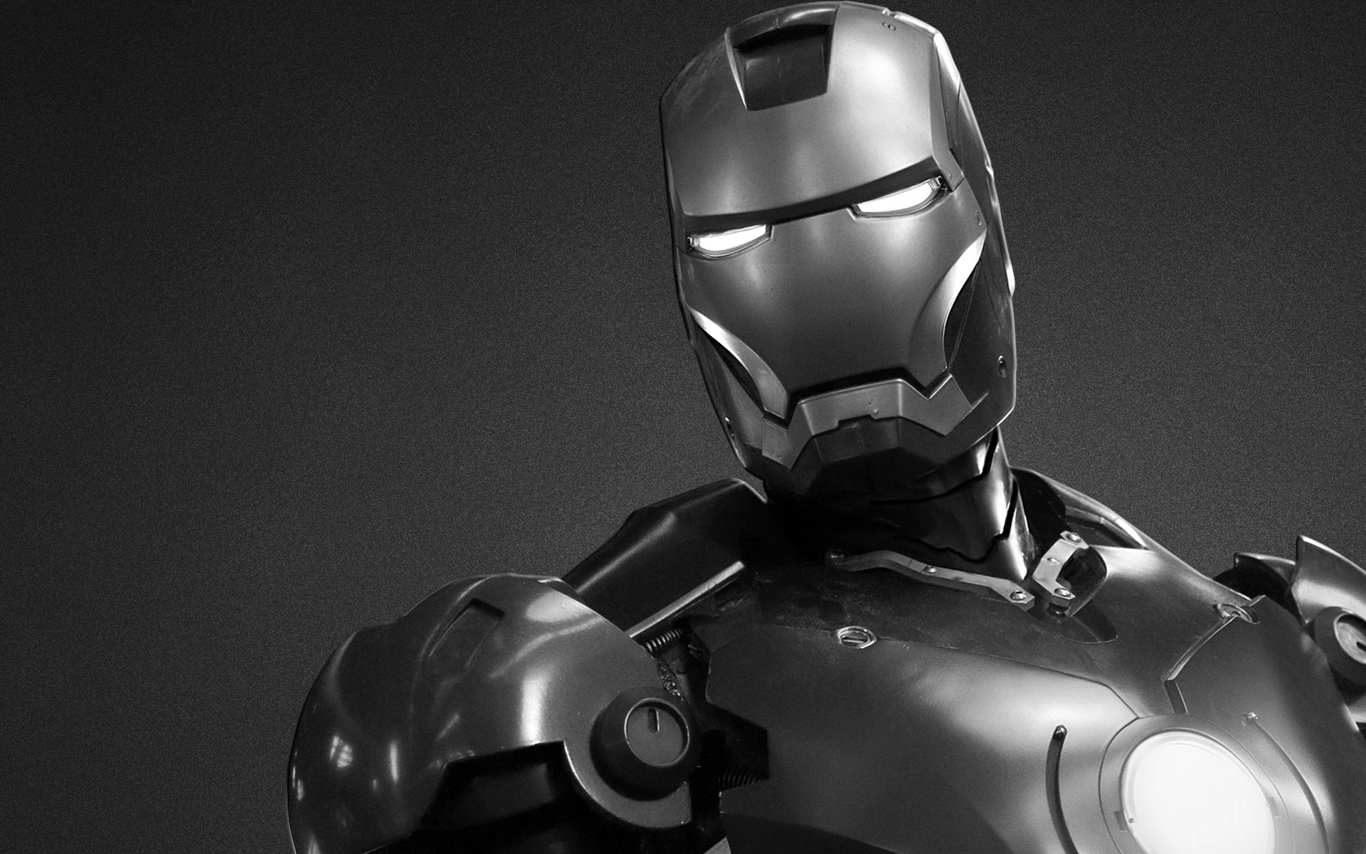 iron man komiks marvel stal zbroja stark czarno-biały