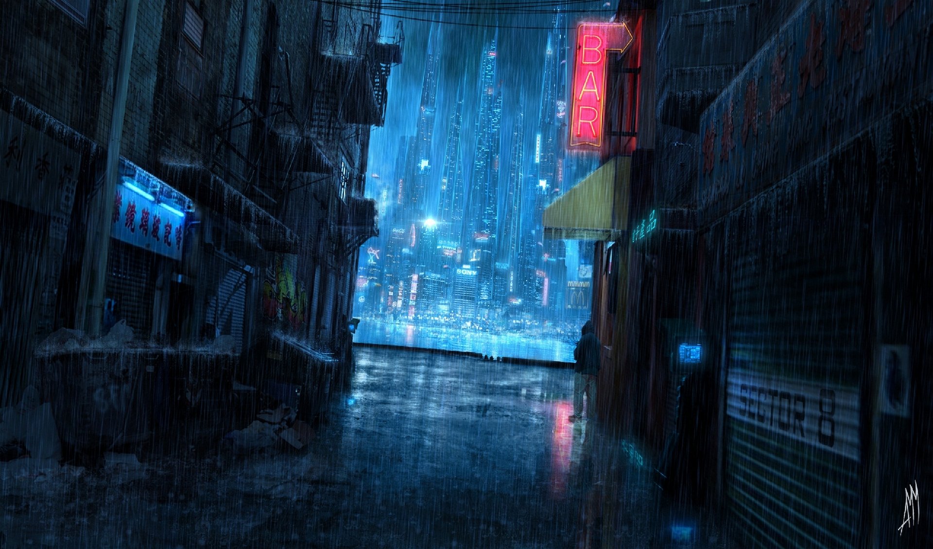 Night city wallpaper cyberpunk фото 50
