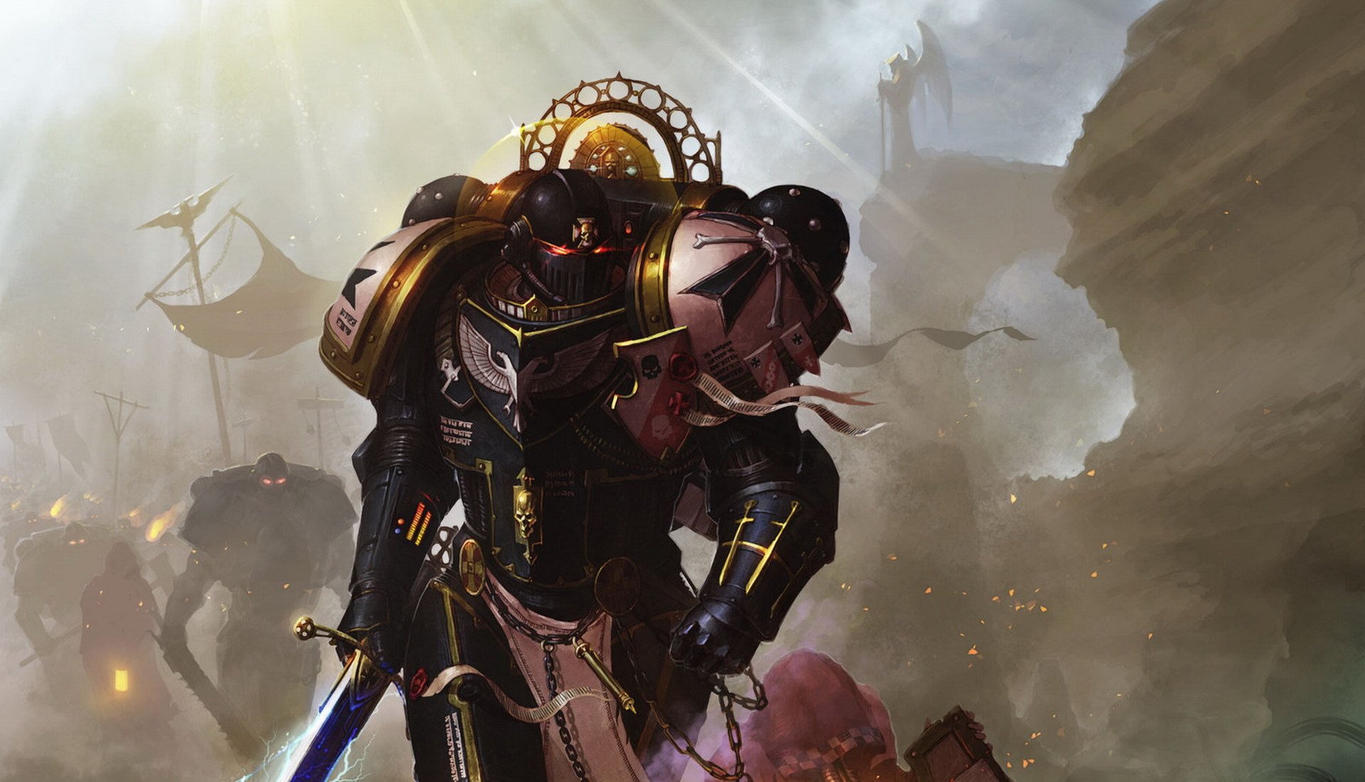 warhammer warhammer 40k space marines space marines black templars emperors champion emperor champion