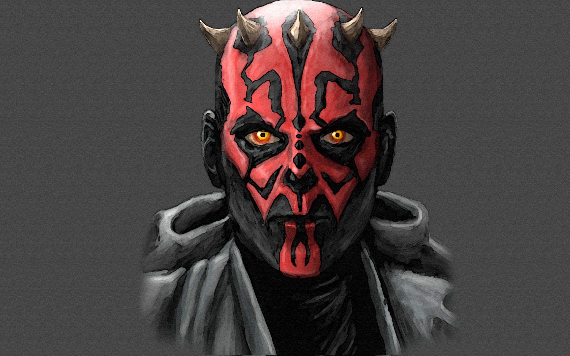 guerre stellari sith darth maul signore dei sith punte grigio scuro esuberante