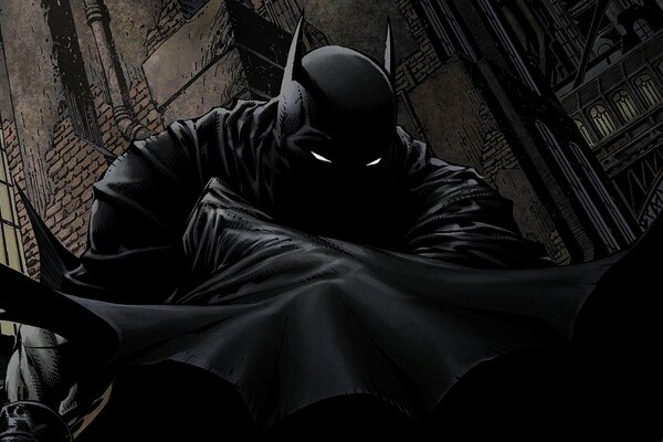 Art de Batman dans le noir