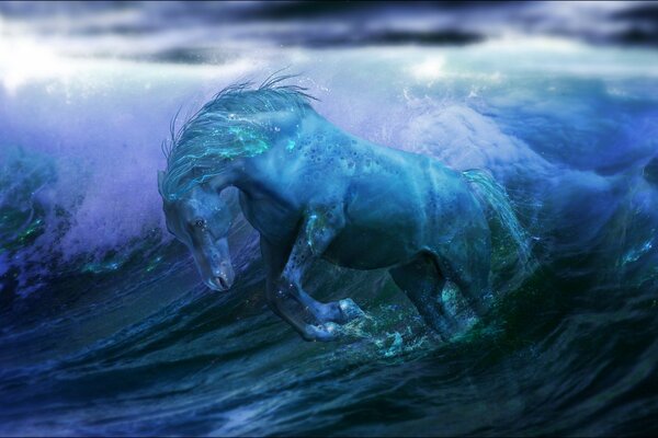 Koń w oceanie. Fantasy