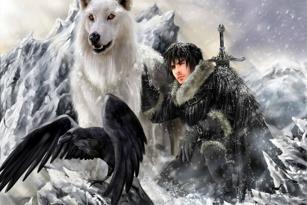 A Song of Fire and Ice odyssey by Jon Snow