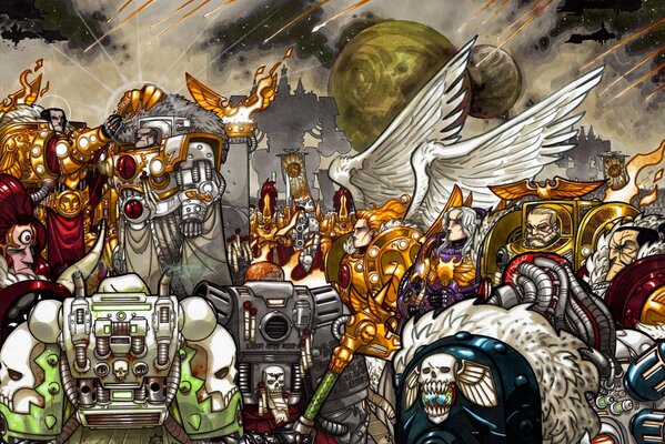 Zdjęcie Warhammer 40K Space Marines Terra