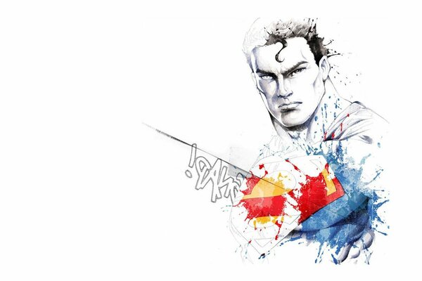 Héros de la bande dessinée Superman