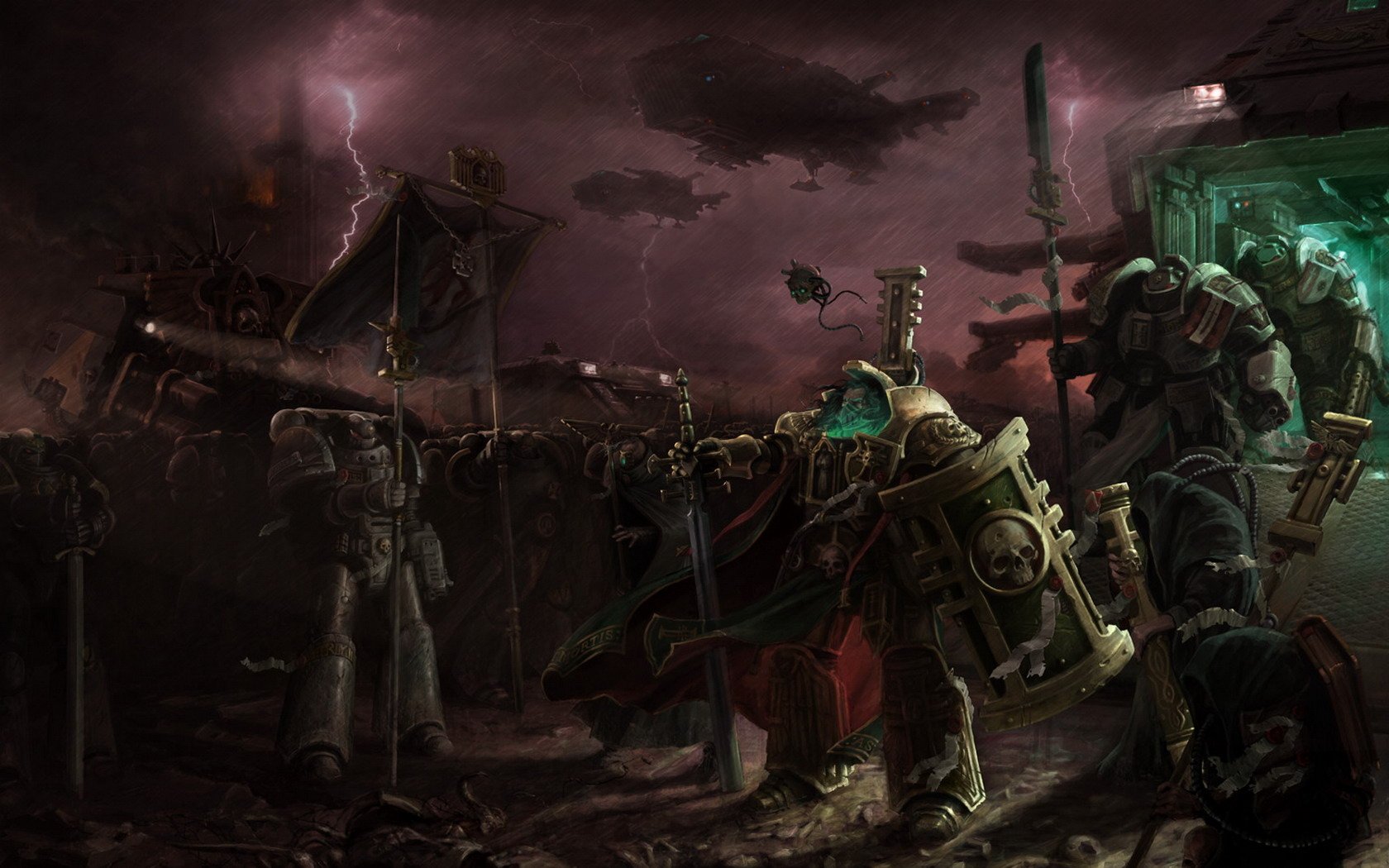 warhammer 40k temporale navi comandante combattenti